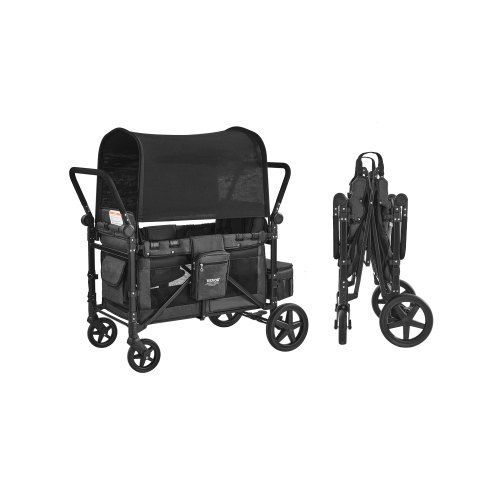 4‑persoons tandem kinderwagen – ruimte, flexibiliteit en gemak voor grote gezinnen