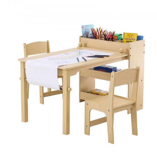 Optimale kindertafel en -stoelen voor creatieve spelmomenten