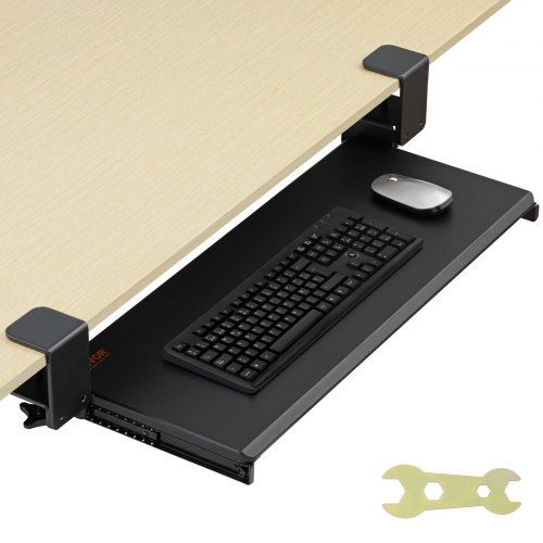Ergonomische onderbureau toetsenbordlade: ruimtebesparend en duurzaam