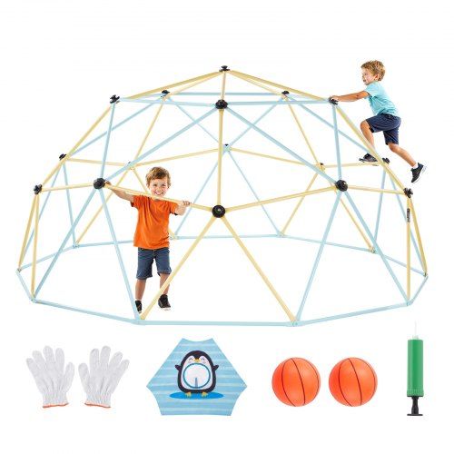 Geometrische Klimkoepel voor de Tuin: Veilig Klimplezier voor Kinderen van 3‑10 jaar