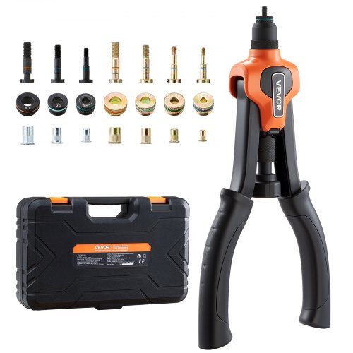 Klinknagelmoerenset 34 cm – Compleet gereedschap voor doe‑het‑zelvers en professionals