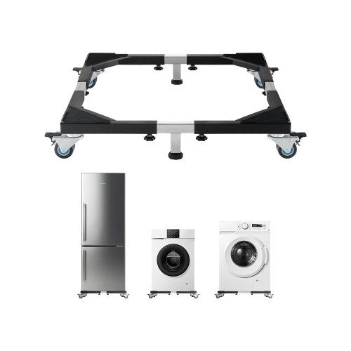 Mobiele standaard voor wasmachine en koelkast – robuuste rolwagen met 540 kg draagvermogen