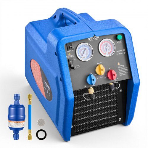 Draagbare koelmiddelterugwinningsunit 3/4 pk – efficiënt, veilig en veelzijdig voor elke AC‑installatie