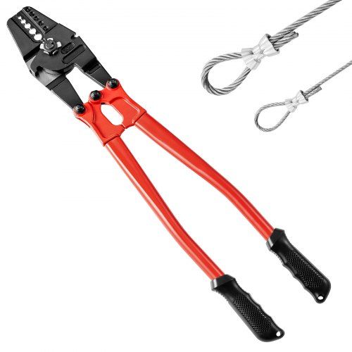 24‑inch handkrimptang voor staalkabel – veelzijdig, ergonomisch en robuust