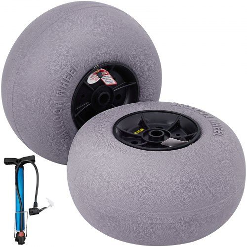 Opblaasbare Strandballonwielen van 33 cm – De slimme oplossing voor moeiteloos vervoer op zand