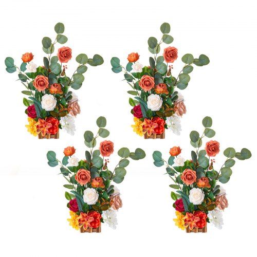Oranje kunstbloembollen – elegante centerpieces voor bruiloften en feesten