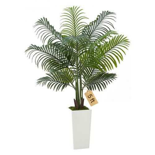 Ultrarealistische kunstmatige Areca palm van 1,5 m – groen accent voor elk interieur