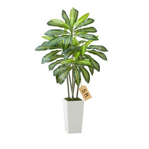 Realistische kunstmatige Dracaena van 1,5 m voor een groen interieur zonder onderhoud