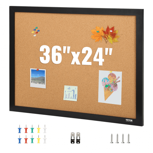 Groot kurkprikbord 56 × 86 cm – Flexibel en duurzaam voor thuis en kantoor
