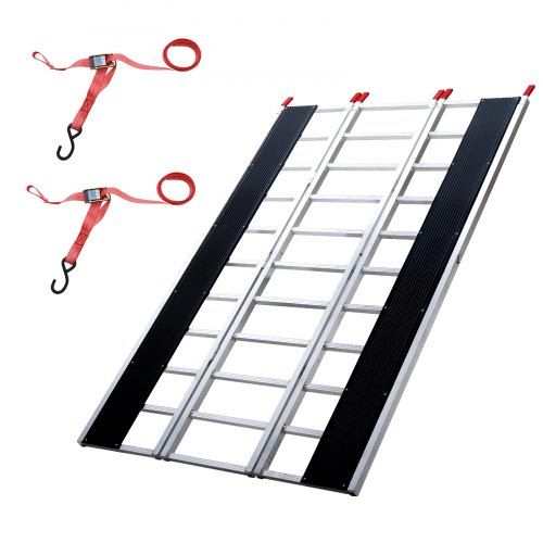 Extra brede aluminium laadbrug van 2160 × 1375 mm: praktisch, sterk en veilig