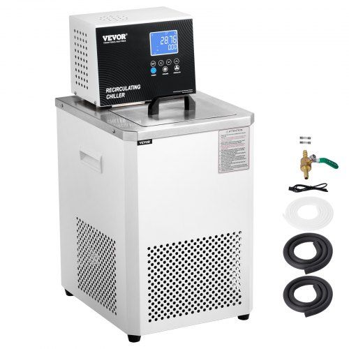 Krachtige laboratoriumkoeler met dubbel circulatiesysteem: nauwkeurige temperatuurbeheersing voor wetenschappelijk werk