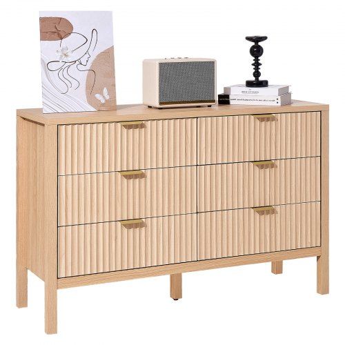 Minimalistische ladekast met 6 lades – stijl & functionaliteit voor elk interieur