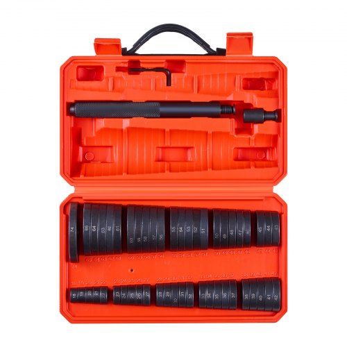 Complete Lagerpersset voor Demontage en Montage – 52-delige Set met Handgreep en Opbergkoffer