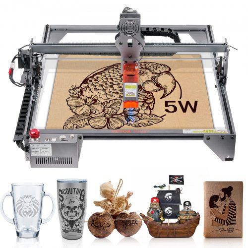 5W Diodelasergraveermachine 40 × 40 cm – Nauwkeurig, snel en klaar voor creatieve projecten