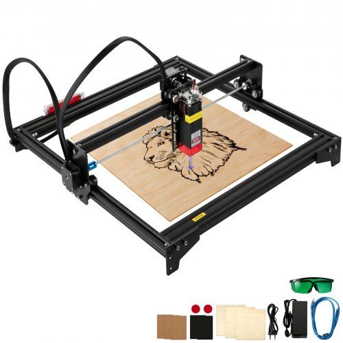 Compact lasergraveermachine met dubbele processor – krachtig en veelzijdig voor hobby en kleine werkplaats
