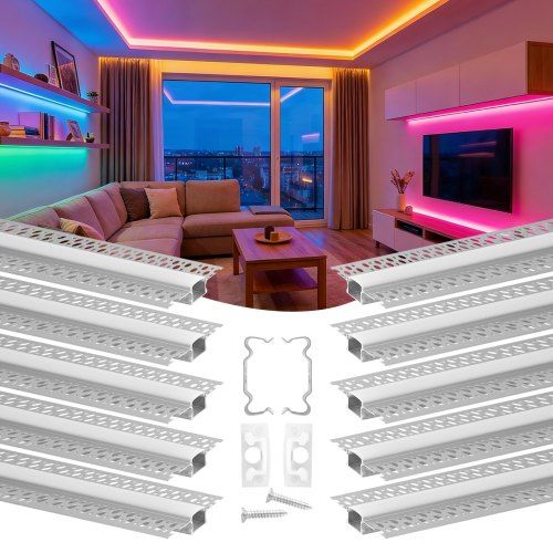 Geanodiseerd LED‑profiel 2 m – Flexibele verlichting voor elke ruimte