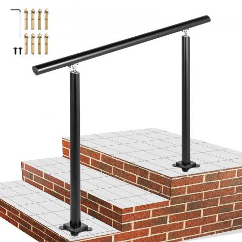 Flexibele witte aluminium trapleuning voor binnen en buiten – duurzame veiligheid op elke trap