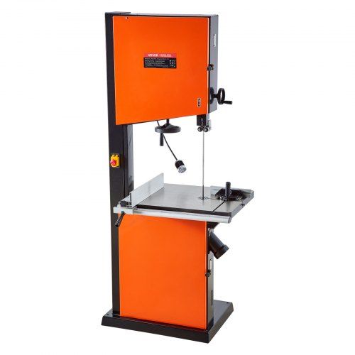 Krachtige lintzaag voor houtbewerking: 3 pk motor, 457 mm zaagbreedte, 360° verlichting