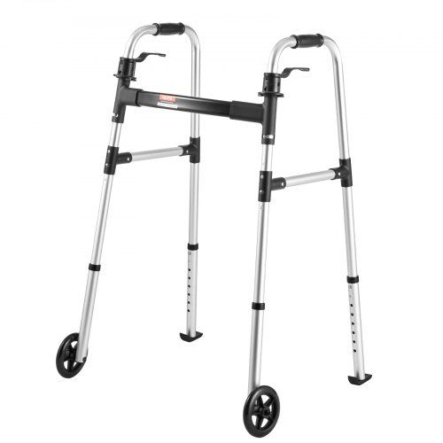 Opvouwbare Loopframe met 8‑voudige Hoogteverstelling – Comfortabele Mobiliteit voor Senioren