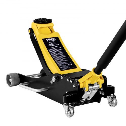 Compacte hydraulische krik met 2,5 ton hefvermogen – ideaal voor thuisgarage en sportwagens