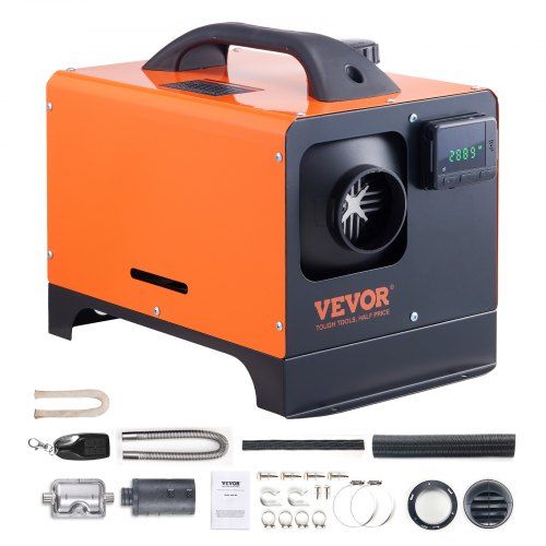 Compact 12 V Diesel‑airkachel – Warmte op maat voor elke situatie