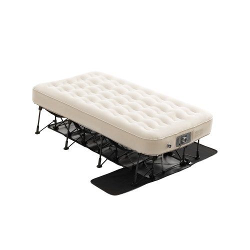 Compact luchtbed met frame – comfortabel, snel en veelzijdig voor kamperen en gastontvangst