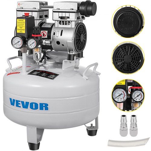 Compact, olievrije luchtcompressor van 850 W – ideaal voor thuis en hobby‑werkplaats