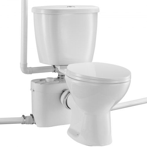 Krachtig maceratorsysteem voor keldertoiletten: gemak en hygiëne zonder afvoerproblemen