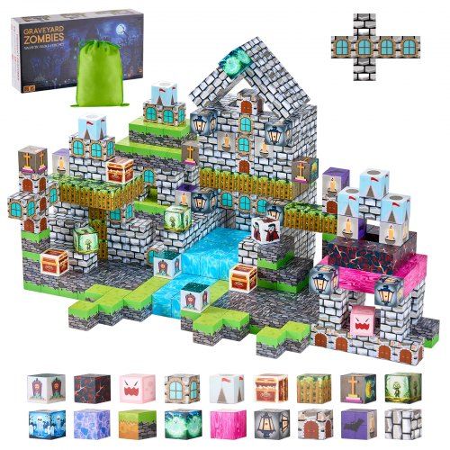 Magnetische bouwstenen – Creatief STEM‑Montessori speelgoed voor kinderen vanaf 3 jaar