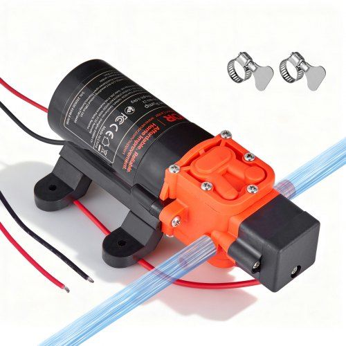 12V zelfaanzuigende membraanwaterpomp – krachtige, stille oplossing voor camper, caravan en tuinirrigatie