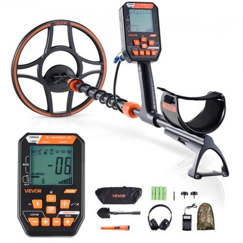 Professionele 12‑inch metaaldetector met IP68 – ideaal voor goud‑ en schatzoeken