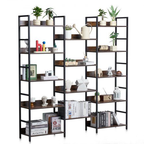 Robuuste 14‑laags industriële metalen boekenkast – veelzijdige opbergruimte voor elk interieur