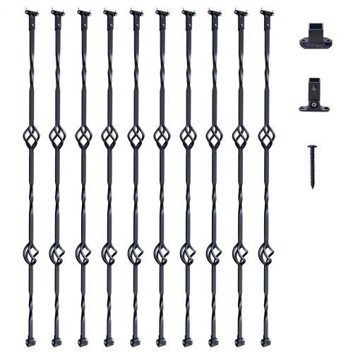 Stijlvolle en duurzame trapbalusters – 10‑delige set voor elke woonstijl