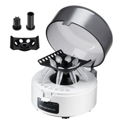 Compact mini‑centrifuge met 7000 rpm en 3013 x g – stille, veelzijdige laboratoriumpartner