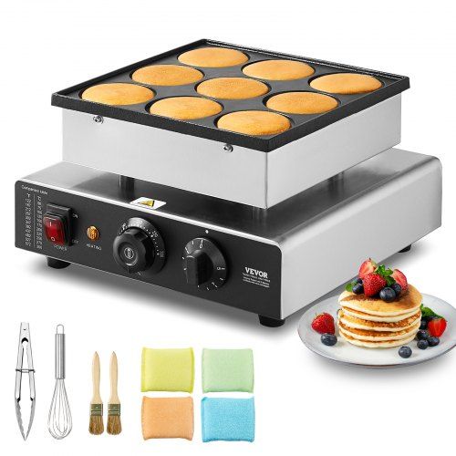 Mini pannenkoekenmaker voor thuis en zaak: snel, gelijkmatig en veelzijdig