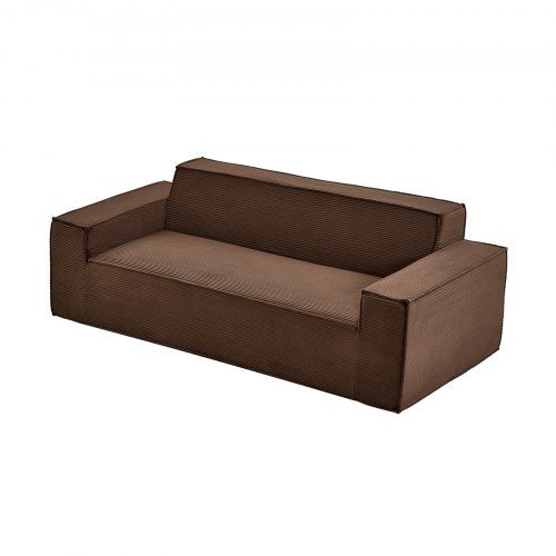Moderne Corduroy Bank van 211 cm – Comfort en Stijl voor Elk Interieur