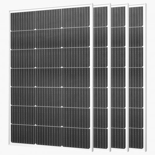 Monokristallijne 4‑pack 100 W zonnepanelen: efficiënte off‑grid energie voor balkon, camper en meer