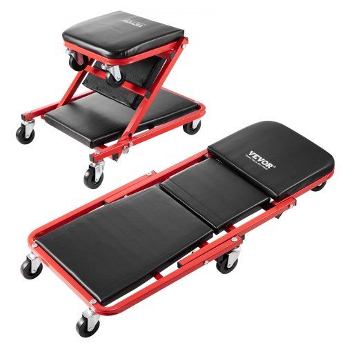 Comfortabele Montage Rolplank voor Monteurs – 914 mm, 136 kg Draagvermogen