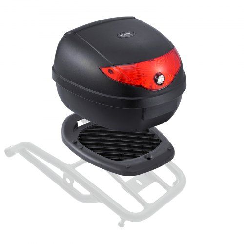 Motorfiets Topkoffer 24 L – Waterdicht, Schokbestendig en Reflecterend