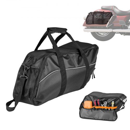 Zadeltas Binnentas 18 L voor Harley‑Davidson Touring – Ruime, waterdichte motoraccessoire