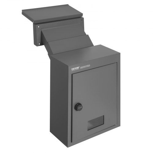 Muurgemonteerde codebrievenbus 320 × 158 × 430 mm – Veilig, waterdicht en eenvoudig te plaatsen