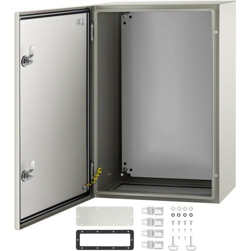 NEMA 4X Stalen Schakelkast 60 × 40 × 25 cm – Robuuste Bescherming voor elke Installatie