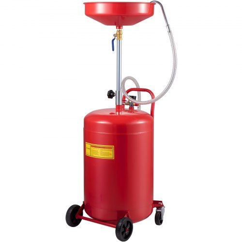 Optimale olie‑opvangbak voor garage en werkplaats – 80 L capaciteit, verstelbare hoogte, mobiel