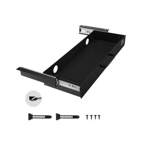 Onderbureaulade 635×232×75 mm – Slanke, stille opslag onder je werkplek
