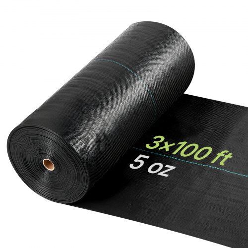Onkruidbestrijdingsdoek 0,9 × 30,5 m – De slanke oplossing voor een nette tuin