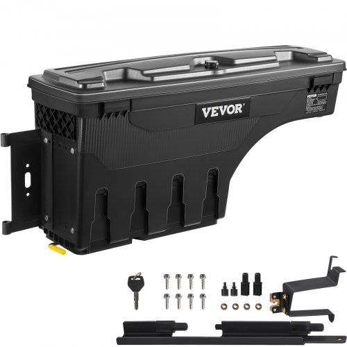 Waterdichte, afsluitbare opbergkist voor de Chevrolet Silverado 1500 en GMC Sierra 1500