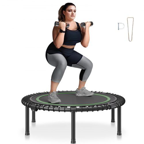 Opvouwbare Mini Trampoline Fitness Rebounder – Krachtige Training voor Thuis