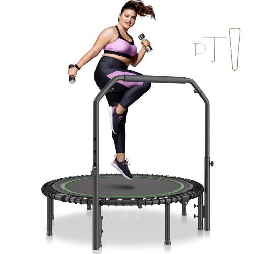 Opvouwbare Mini Trampoline Fitness Rebounder – Compact, Sterk en Veelzijdig