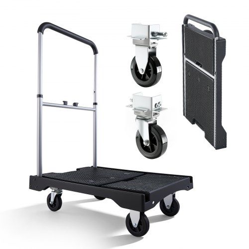 Opvouwbare Platformwagen 150 kg: flexibele transportoplossing voor thuis en werk
