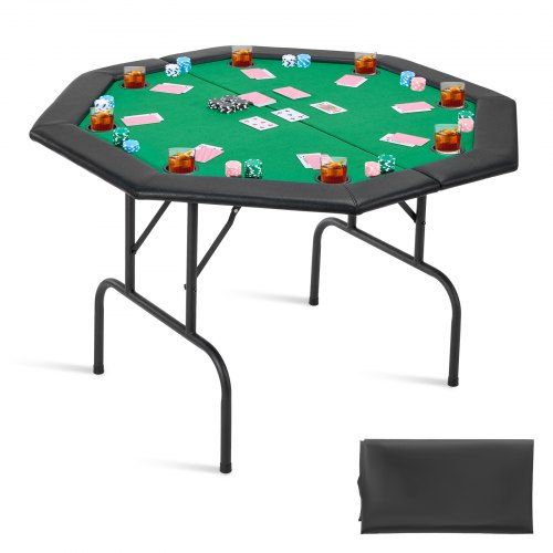 Opvouwbare pokertafel voor 8 spelers – Casino‑gevoel thuis